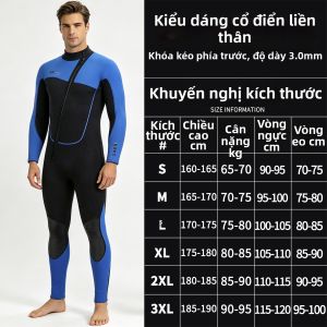 KLEYOU | Bộ đồ lặn giữ nhiệt chuyên nghiệp 3mm