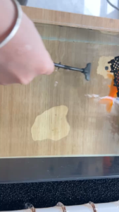 ที่ขูดสาหร่ายตู้ปลา ที่ขูดตะไคร่ ที่ขูดตะไคร่น้ำ ขูดสาหร่ายABS ทําให้ทรายแบนและกําจัดสาหร่าย