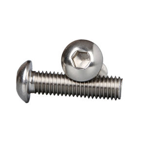 OPPU | Stainless Steel 316 Hex Key Round Mushroom Head Bolts