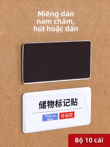 QINLEYI | Biển Tên Từ Tính Trong Suốt Phân Loại