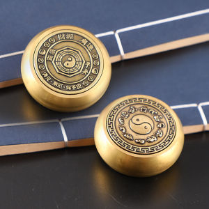 Tiktok Brass Transfer Money Hand Pieces Decoration Rotate Decompression Men Amass Fortunes Good Luck Comes Make Money Crafts