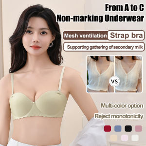 Womens bras for small breasts Underwireless push-up bras Half-cup bras Flat-breasted bras Anti-sagg