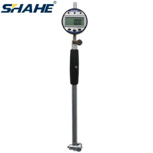 SHAHE เกจดิจิตอลเจาะรูเครื่องมือวัดเส้นผ่านศูนย์กลางเจาะตัวบ่งชี้18-35/35-50/50-160มม0.01มม