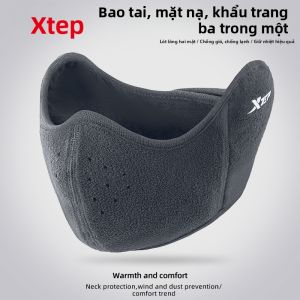 XTEP | Mặt Nạ Chống Gió Mùa Đông Có Che Tai