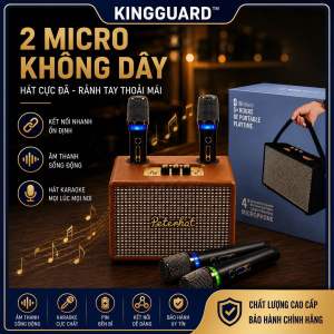 Loa Karaoke Bluetooth M72 2 Micro Không Dây – Âm Thanh Mạnh Pin Bền Kết Nối Bluetooth 5.3
