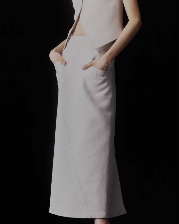 Barry April 3 4 Midi Dress Flax Aop Graphic
