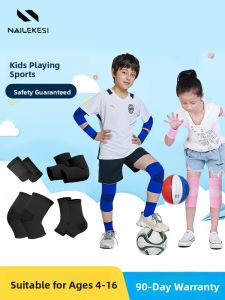 NAILEKESI | Childrens Knee Protection Socks for Basketball and Football
