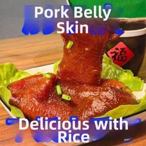 Vacuum Packed Ready-to-eat Tiger Skin Pork Knuckle Delicacy