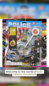 Cosplay Props and AccessoriesToy Kids Police Equipment Military Equipment Children Pretend Play Gift Family Leisure Fun