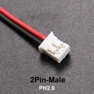 JCD PH2.0 XH2.54 Connector Extension Line Female Male 2/3/4/5/6 Pin Socket Battery Power Cord Connecting Wire With 15cm Cable