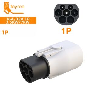 feyree (菲尔雷) | Bộ Chuyển Đổi Sạc Xe Điện Feyree EV Type 2 IEC 62196-2 Sang GB/T Dành Cho Xe Điện Tiêu Chuẩn Trung Quốc Hỗ Trợ Sạc 16A 32A Đầu Nối GB/T