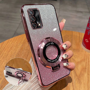 เคสโทรศัพท์ซิลิโคน OPPOA74 แบบบางเฉียบพร้อมขาตั้งแม่เหล็ก ป้องกันการตกหล่น ดีไซน์เรียบง่าย โปร่งใส ป้องกันรอยขีดข่วน