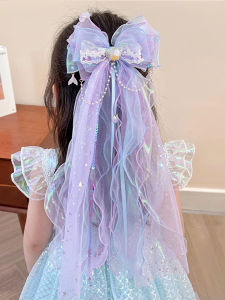 Sweet Princess Girl Bow Headband Hair Clip