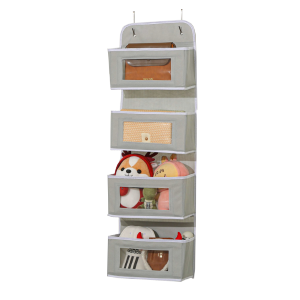 Over-The-Door Hanging Organizer - Extra Large Multi-Layer Storage Bag for Toys Dorm Room Essentials & Closet Organization System