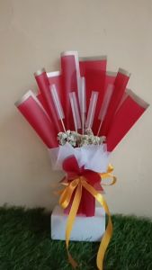 Buket Uang Kosongan 5 Lembar Ampao THR Lebaran | Hadiah Hari Raya | Isian Hamvers