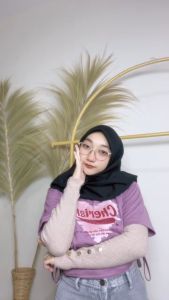 T SHIRT CHERISH BAJU KAOS ATASAN WANITA KOREAN STYLE COTTON COMBAD