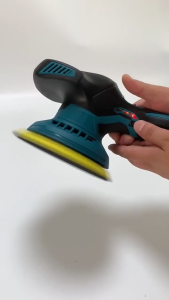 5500RPM Cordless Adjustable Car Buffer Polisher 6 Variable Speed Dual Action Random Polishing Wax Machine