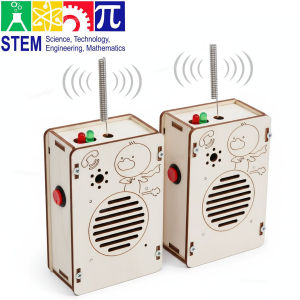 DIY Wireless Walkie-talkie Model Science Toys for Kids Physics Experimental Tool Kit Children Educational Toys School Supply