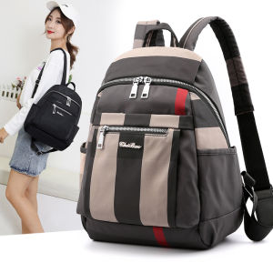 CHIBAO | New Fashionable Versatile Canvas Womens Backpack