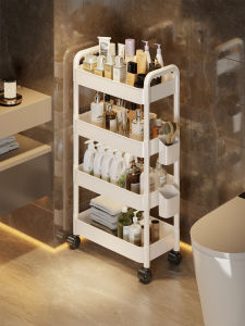 QINQI | Mobile Multi-Layer Bathroom Storage Rack