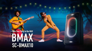 [𝐅𝐑𝐄𝐄 𝐃𝐄𝐋𝐈𝐕𝐄𝐑𝐘] PANASONIC SC-BMAX10 AUDIO BUILT-IN RECHARGEABLE BATTERY POWERFUL SOUND SC-BMAX10WWK