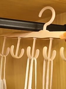 12 Hook Hanger Space Saver Saving Magic Clothes Hangers Hanger Rotate Anti-skid Organizer Rack Wardrobe Multifunctional Hanger