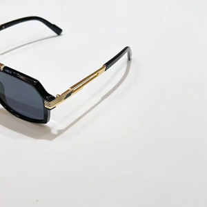 JN IMPRESSION New cross-border double-beam aviator sunglasses ins style street fashion sunglasses anti-ultraviolet glasses