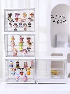 2-3-4 ชั้น กล่องใส่โมเดล กล่องใส่ของ ตู้โชว์โมเดล อะคริลิค กล่องเก็บโมเดล กันน้ำฝุ่นหลักฐานตาบอดกล่อง กล่องโชว์โมเดล