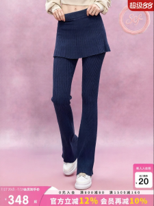 Juicy Couture | Clean Comfort Flared Knitted Pants