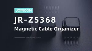 Joyroom JR-ZS368 Magnetic Clip Lock Cable Organizer Desktop Tidy Management Clips Cable Holder Stretchable Data Cable
