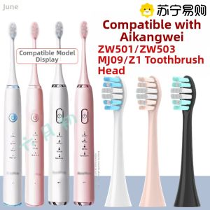 Electric Toothbrush Head Replacement for Accuway Love Care Only ZW501/503/MJ09/Z1 Soft Bristle Adult Gum Care Normal Size
