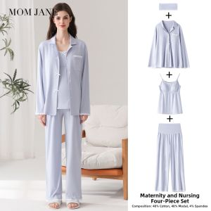 Mom Jane | Breastfeeding Sleepwear Modal Maternity Pajamas