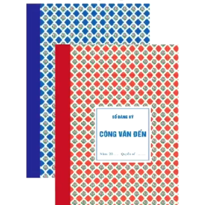 Sổ Hải Tiến Công văn đến / Công văn Sổ công văn mã 6034 / 6041 / 6058 / 6065 khổ A4