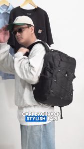 Fertig - Palisades 0.1 Backpack Black - Tas Ransel Pria Hitam Cordura 600D 19L Stylish & Tahan Lama