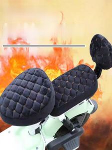 เบาะรถไฟฟ้าแบบหนา หนา อบอุ่น ฤดูหนาว แบบอเนกประสงค์ รองเบาะรถไฟฟ้า รองเบาะรถแบตเตอรี่ รองเบาะรถไฟฟ้า