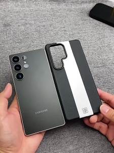 Vintage Leather Metal Lens Magnetic Case For Samsung Galaxy S26 S25 S24 Ultra For Magsafe Anti-fingerprint Protection Cover