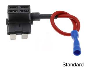 boxer593 boxer 593 fuse tap wire adapter piggy back for car camera charger accessories mini micro medium standard