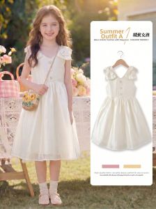 ZIRUIBABA | Girls Summer Dress Light Weight