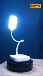 MEVAL Lampu Meja Belajar LED - Dimmer Tri Color