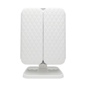 Lighted Folding Magnifying Makeup Mirror
