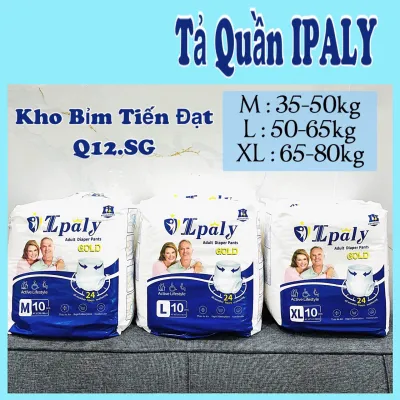 [ HCM ] Combo 100 Miếng Tả Quần/ Tả Dán / Tấm Lót Người Lớn- Người Già Epoly/Ipaly Siêu Tiết Kiệm Thấm Hút Tốt Size M/L/XL