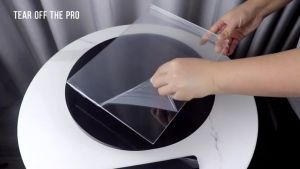 Bảng menu mica đủ kích thước A4 A5 A6 A7B6 quét Qr code mica dày dặn trong suốt có lớp dán nilon bảo vệ chống xước