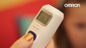 Omron MC-720 MC720 Forehead Thermometer (1 year warranty) Original