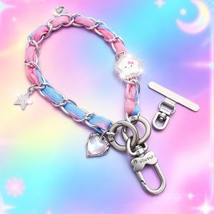ZHENGEGE | Aesthetic Anti-lost Hand Rope Ins Style Original Twisted Chain Star Pendant
