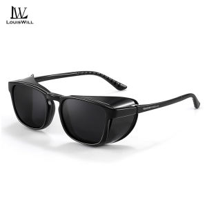 LouisWill Eye Protection Sunglasses Moisture Chamber Glasses Suits For After Cataract Surgery Myopia Surgery Anti Blue Light&Ultraviolet Anti Pollen Anti Fog Anti Sand Windproof Lenses Eye Cure Men Women Safety Goggles