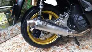 slencer knalpot racing jaya artha racing pjg 40cm suara adem gerung