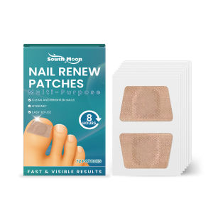 South Moon Toenail Fungus Patch Nail Repair Patches Nail Ingrown Correction Sticker Discolored Damaged Nails Foot Care Tool Nail Ingrown Correction Stickers Breathable Nail Repair Patches Nail Repair Stickers Waterproof Sticky Foot Care Tools