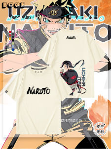 Naruto Kakashi Sasuke Cartoon Theme Cotton Tshirt