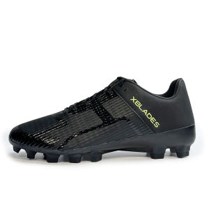 XBLADES Competition Level Football Shoes Rugby Sports Shoes 2E Wide Size FG Long Tack Natural Grass Field Low Cut Breathable