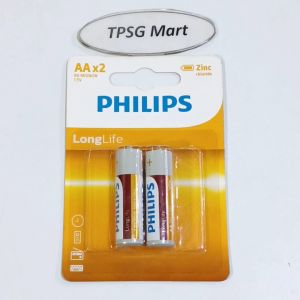 Pin AA (2A) Philips R6 MIGNON 1.5V (R03L2B/97 Zinc chloride)